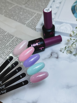 KLIO  Топ цветной без л/с   8мл   Top COLOR   #01   (СНЯТО)