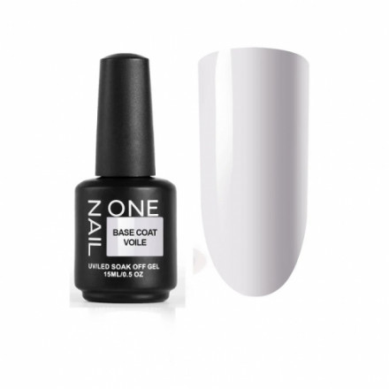 ONE NAIL   База камуфлирующая жесткая  Base  VOILE   15мл