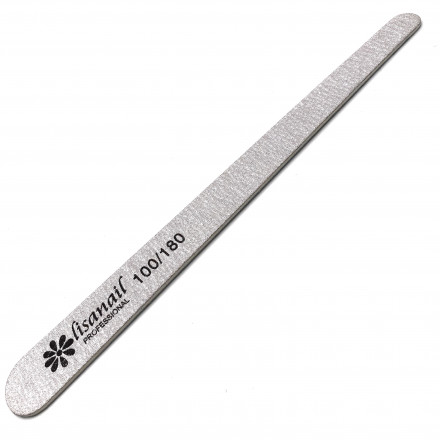 LISA NAIL   Пилка капля на дереве   18см   100/180   (50шт)   [14]   Limited